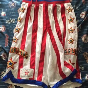 Harlem Globtrotters shorts adult small worn once